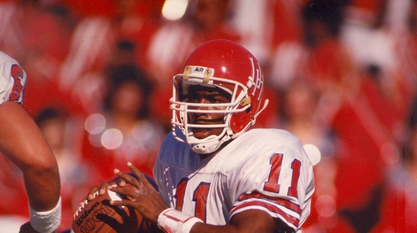 Andre Ware Autographed Helmet