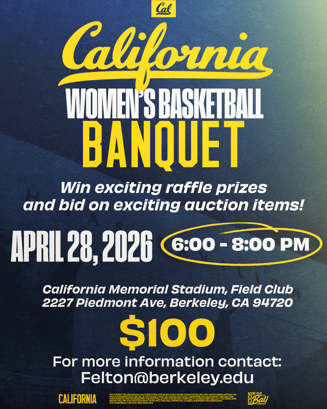Cal Women's Basketball Banquet - Casino Night